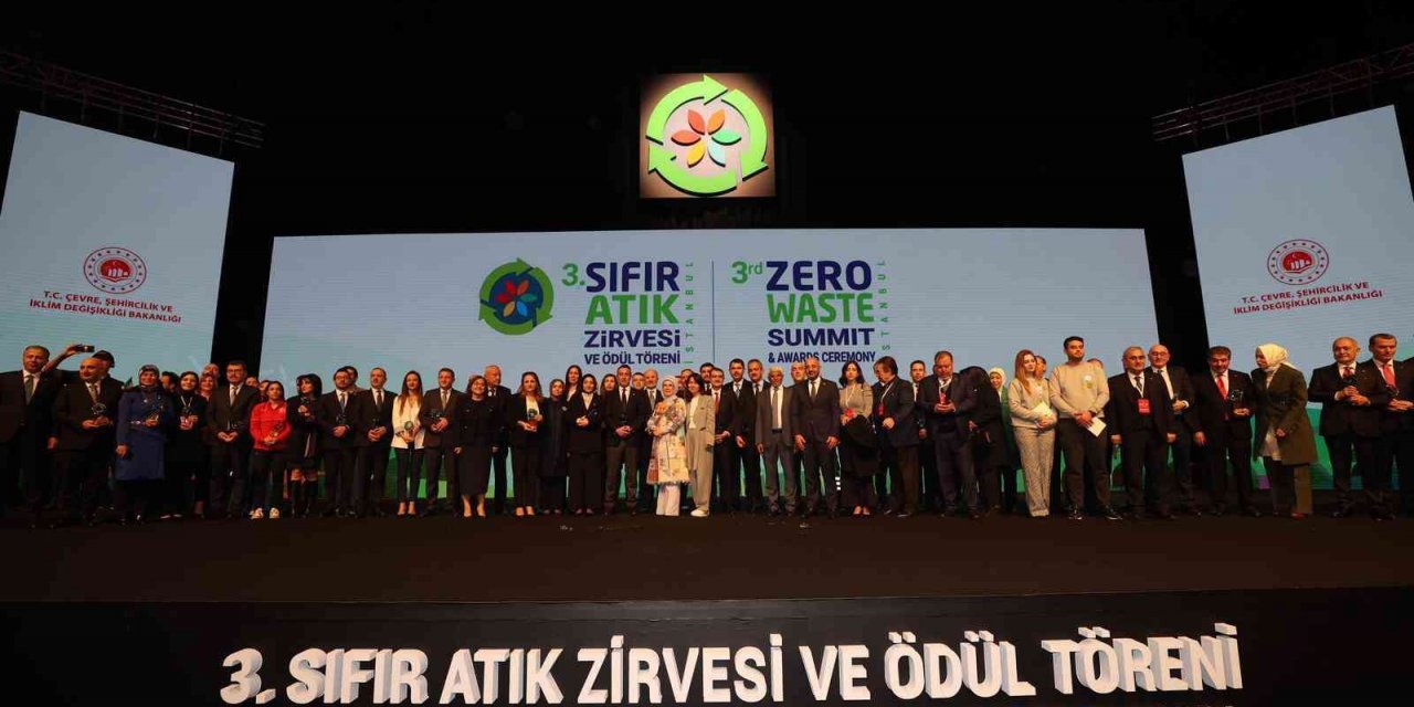 Osmaniye Belediyesine sıfır atık yerel yönetim ödülü