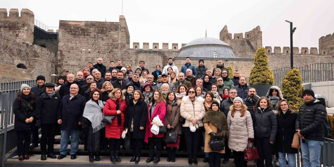KTO Yargıtay Üyelerine Kayseri tarihinin güzelliklerini tanıttı