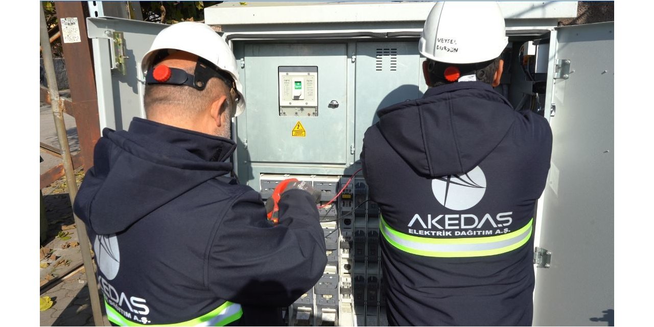 AKEDAŞ Antalya'ya 558 milyon lira harcadı