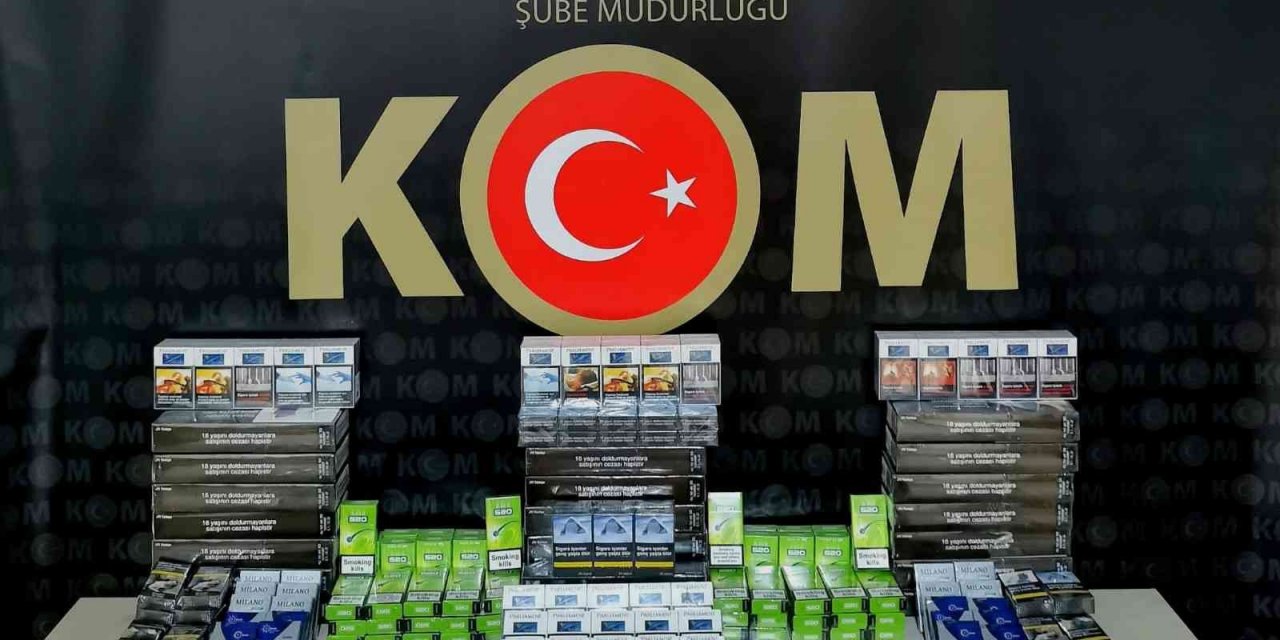 Bilecik’te 480 paket kaçak/sahte sigara ele geçirildi