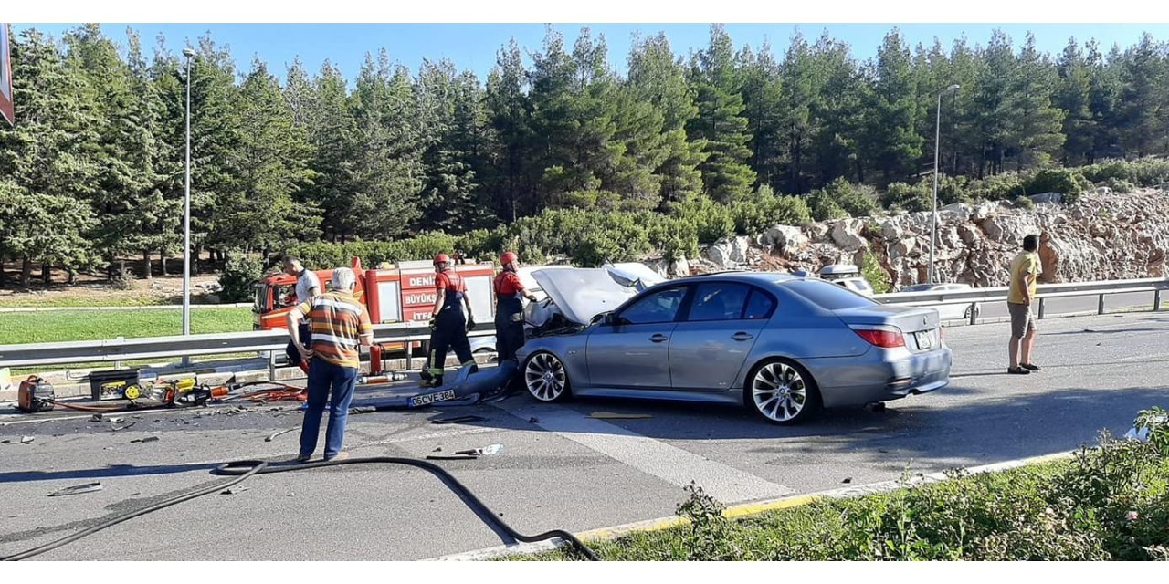 Denizli’de son 1 haftada 167 trafik kazası meydana geldi