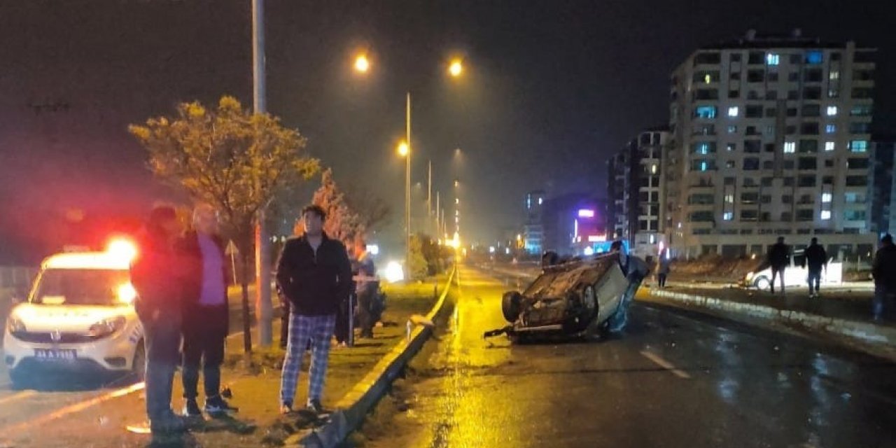Malatya’da trafik kazası: 3 yaralı