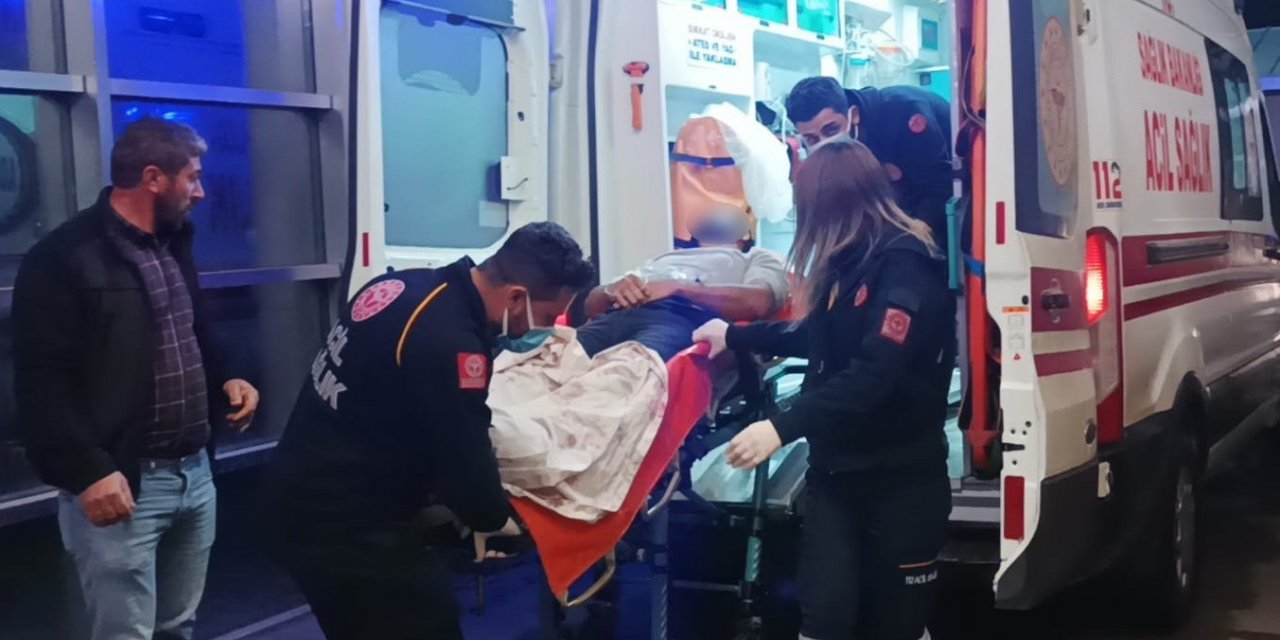 Tüfeği temizlerken kazara kendisini vurdu