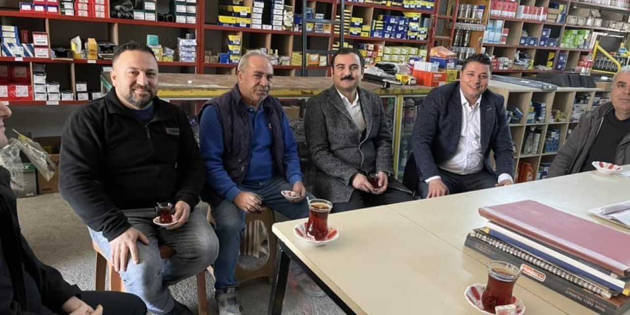 Buldan Kaymakamı esnafların sorunlarını dinledi