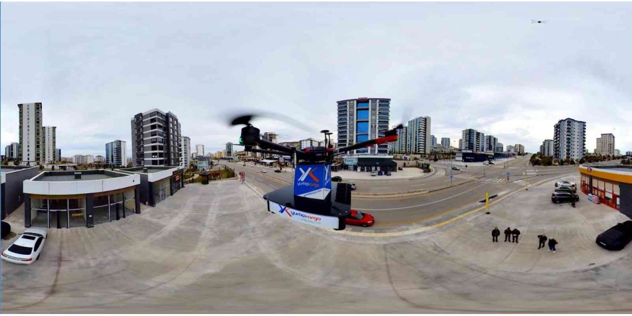 Kargo sektöründe otonom drone’la kargo teslimatı başladı