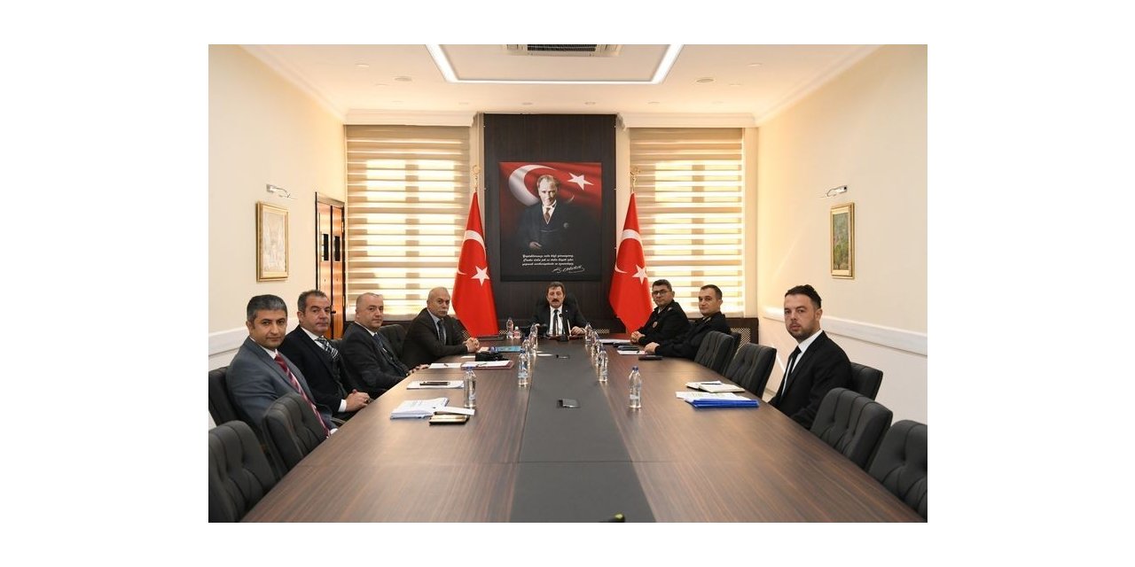 Muğla’da güvenlik ve asayiş tedbirleri değerlendirildi