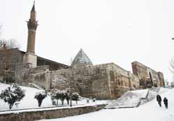 Konya beyaza büründü
