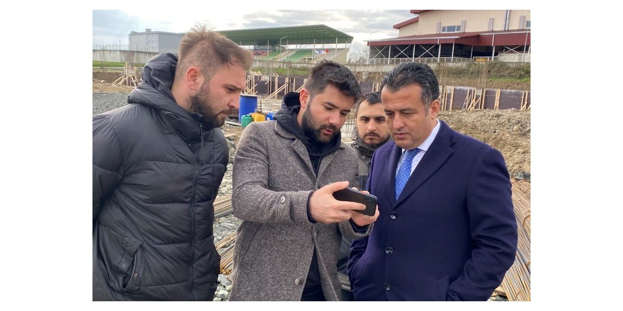 Çarşamba Kapalı Yüzme Havuzu yükseliyor