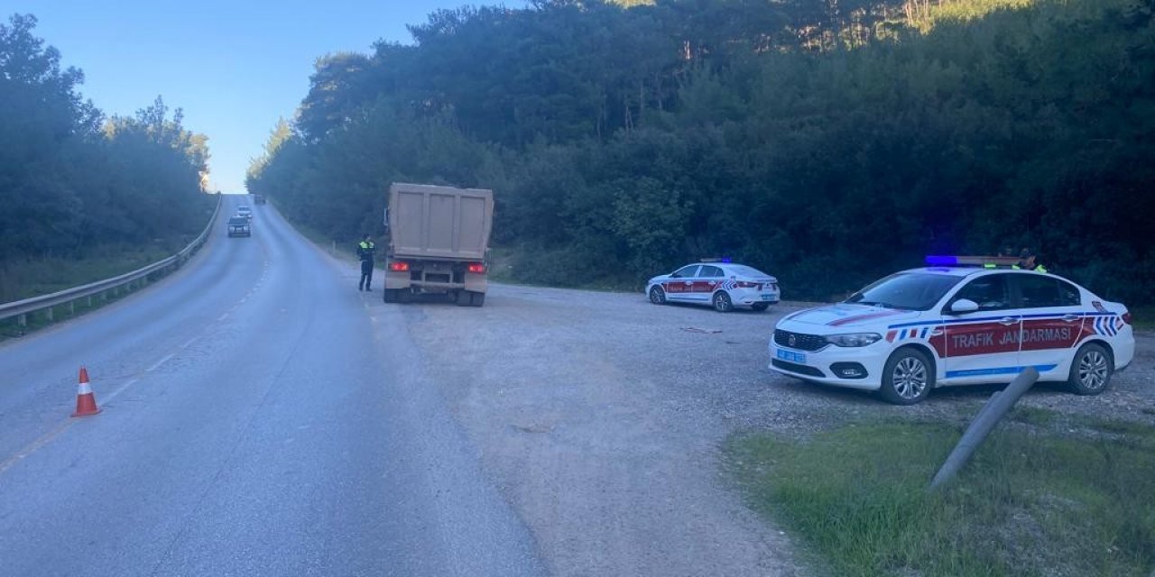 Bodrum’da jandarmadan ekiplerinin denetimleri sürüyor