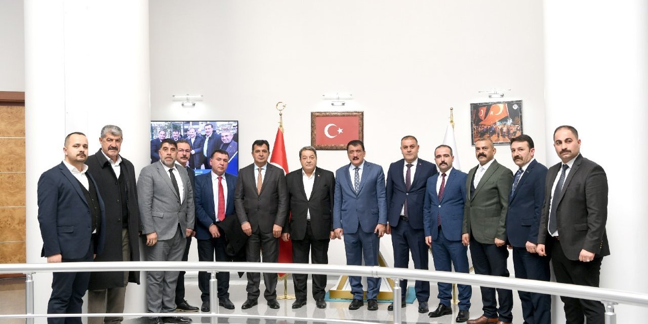 Fendoğlu ve MHP il yönetiminden Gürkan’a ziyaret