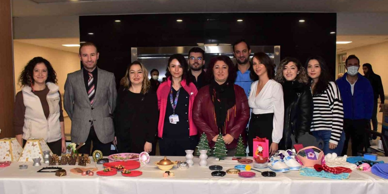 ESOGÜ Hastanesi’nde Uğraş Tedavisi El Sanatları Sergisi Açıldı
