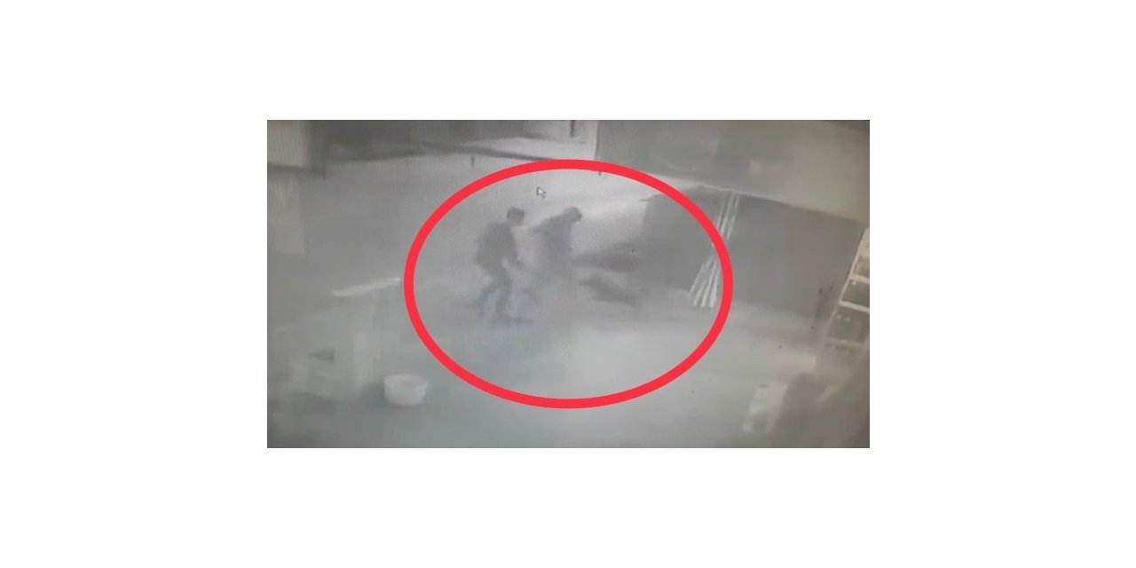 Bakkala giden çocuğa köpek saldırdı, o anlar kamerada