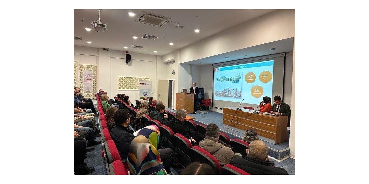 Uşak Sağlık Müdürlüğü 2022 çalışmalarını değerlendirdi