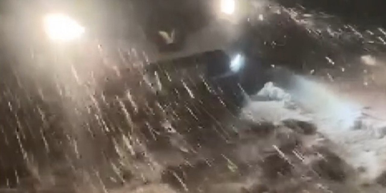 Dört arkadaş yayla dönüşü kar ve tipide mahsur kaldı