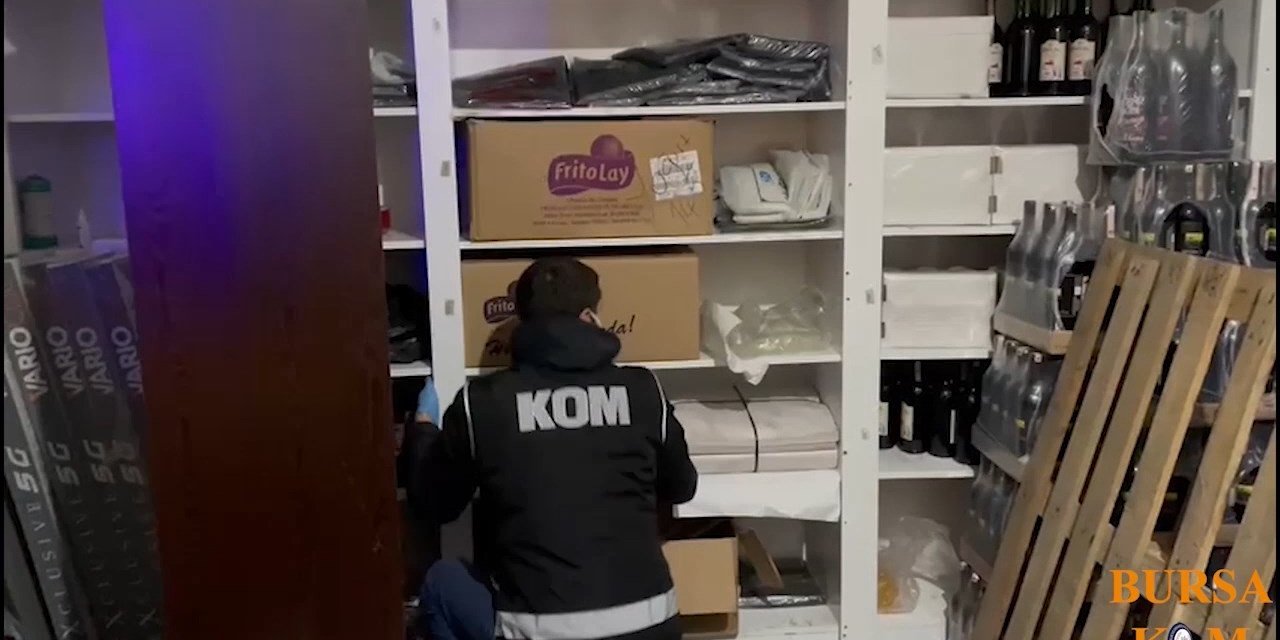 Yılbaşı öncesi Bursa’da büyük sahte içki operasyonu