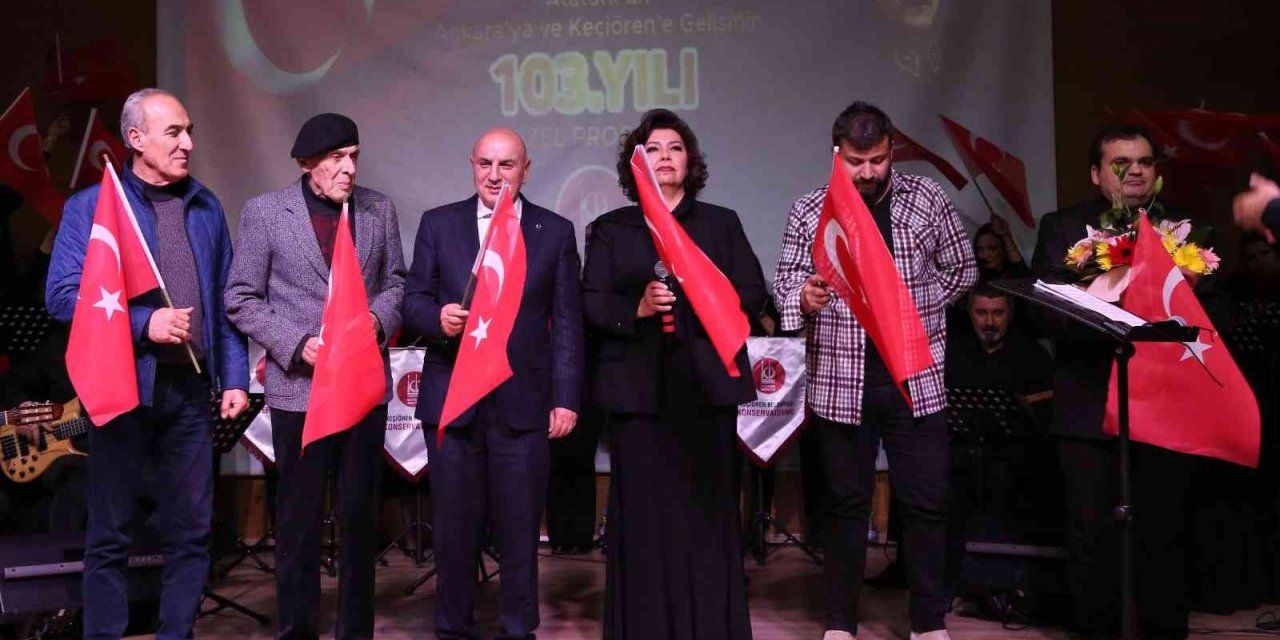 Keçiören’de Atatürk’ün Ankara’ya gelişinin yıl dönümü kutlandı