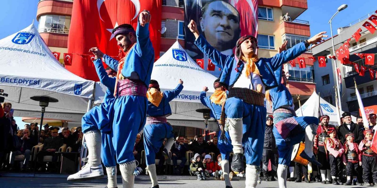 Başkentliler Atatürk’ün Ankara’ya gelişinin 103. yılını coşkuyla kutladı