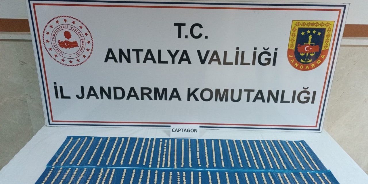Satışa hazır bin 955 adet uyuşturucu hap ele geçirildi