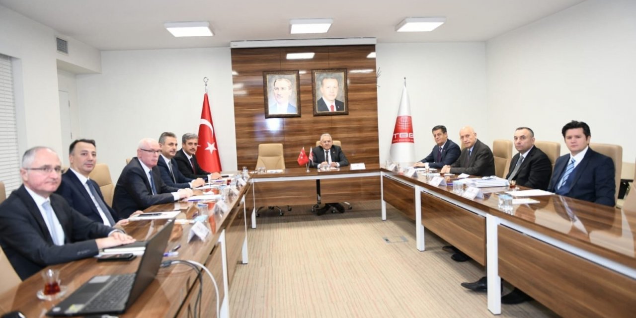 Başkan Büyükkılıç’tan TBB Encümen Üyeleri ile istişare toplantısı