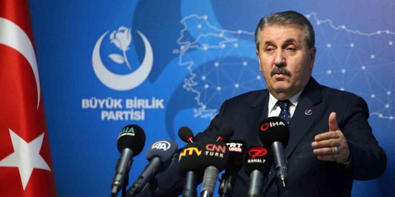 BBP lideri Destici: “Altılı Masanın içerisinde bir de ikili masa var”
