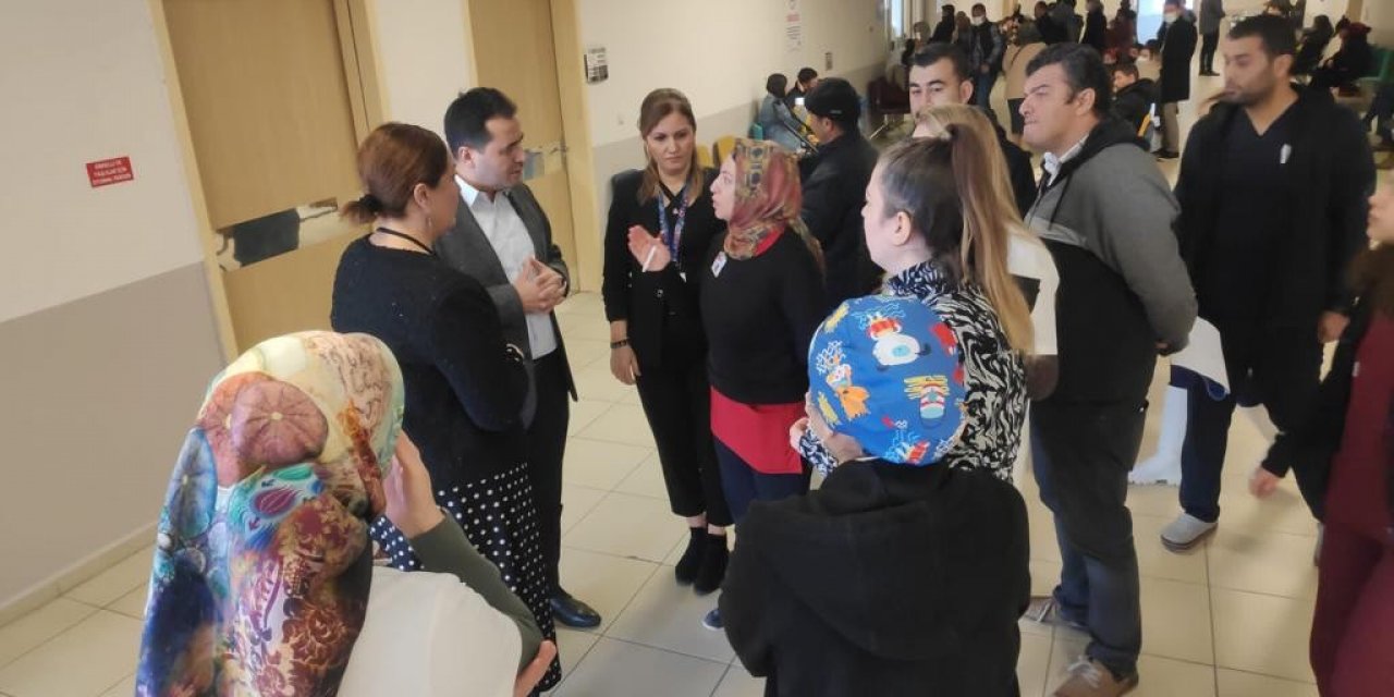 Menteşe Devlet Hastanesi’nde denetim gerçekleştirildi