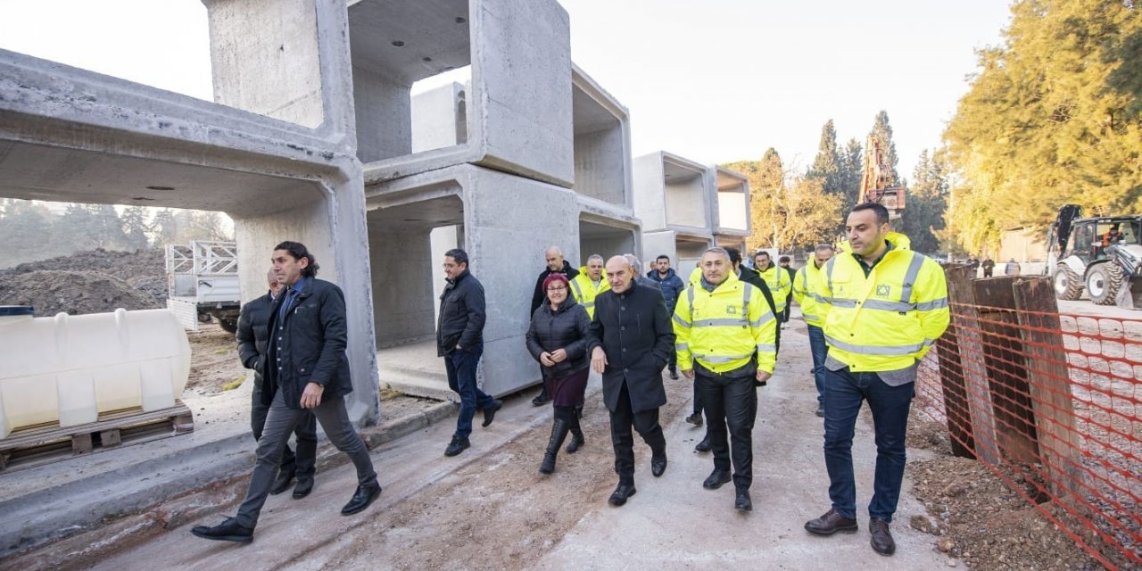 Buca’da su baskınları tarihe karışacak