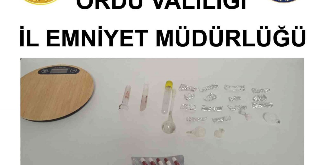 Ordu’da uyuşturucu operasyonlarında 4 kişi tutuklandı