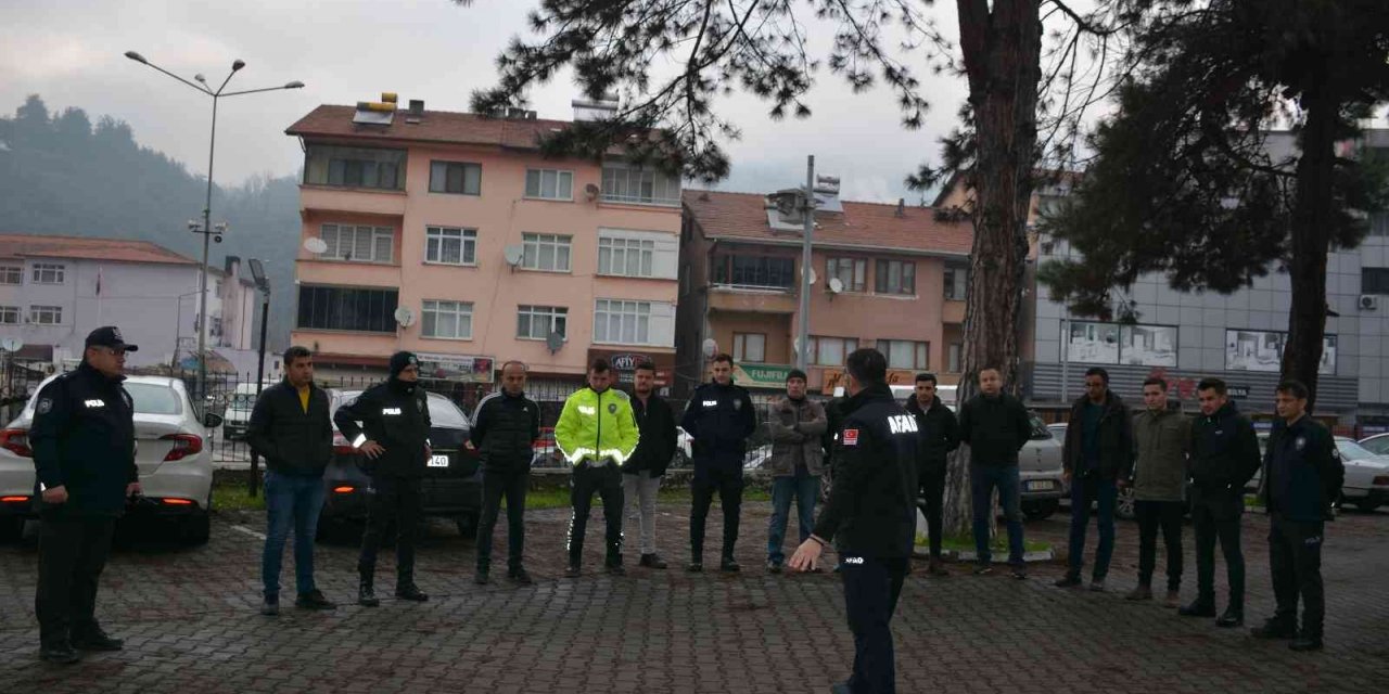 Emniyet personeline AFAD’dan eğitim