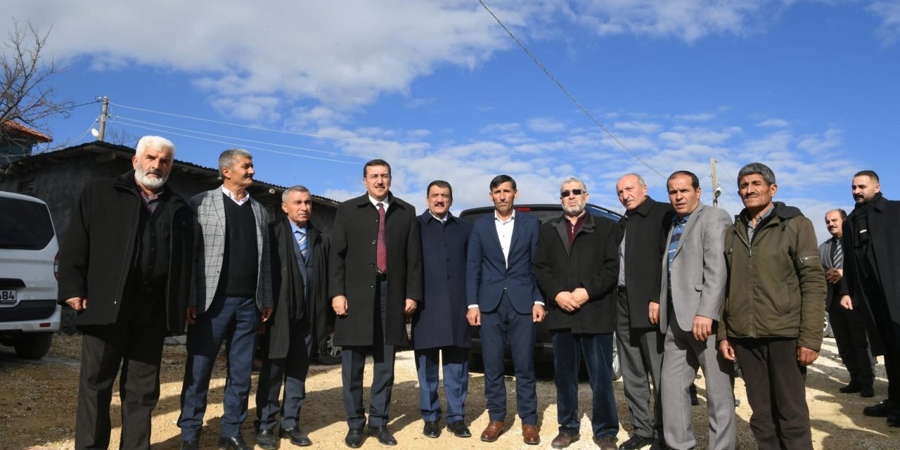 Muhtarlardan hizmet teşekkürü