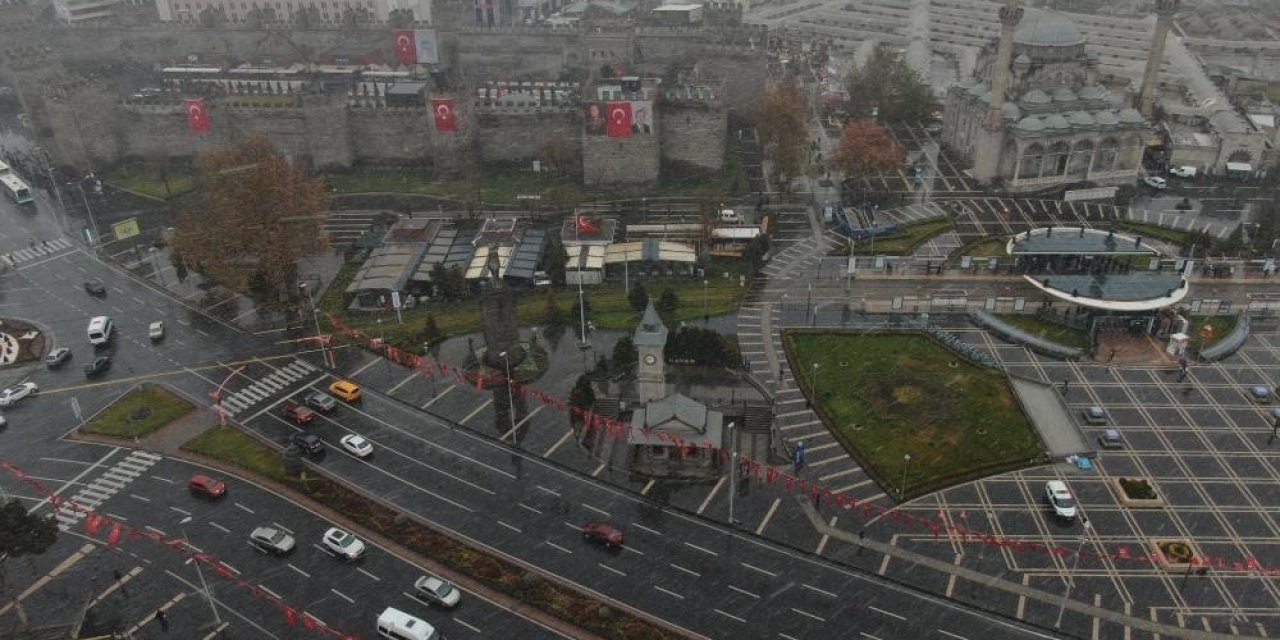 Kayseri yeni yıla sisli ve puslu girecek