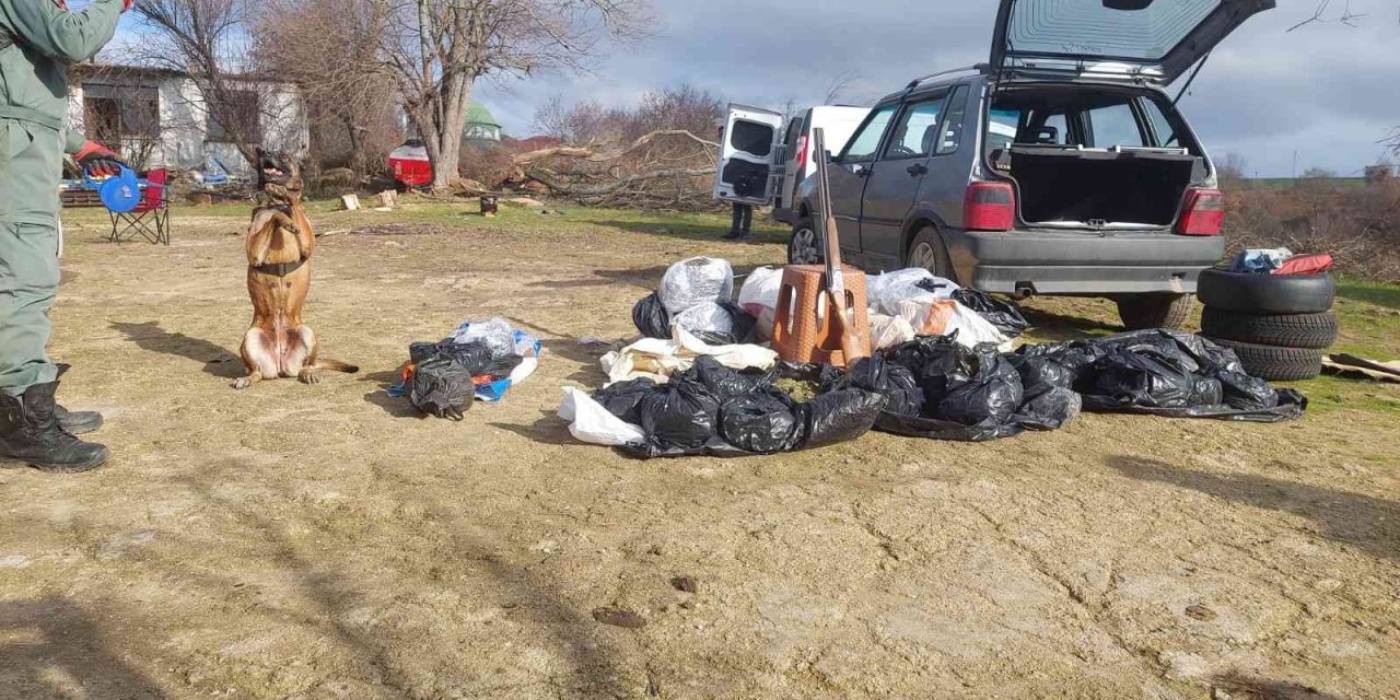 Köyden adeta esrar fışkırdı: Her yere esrar gizlenmiş