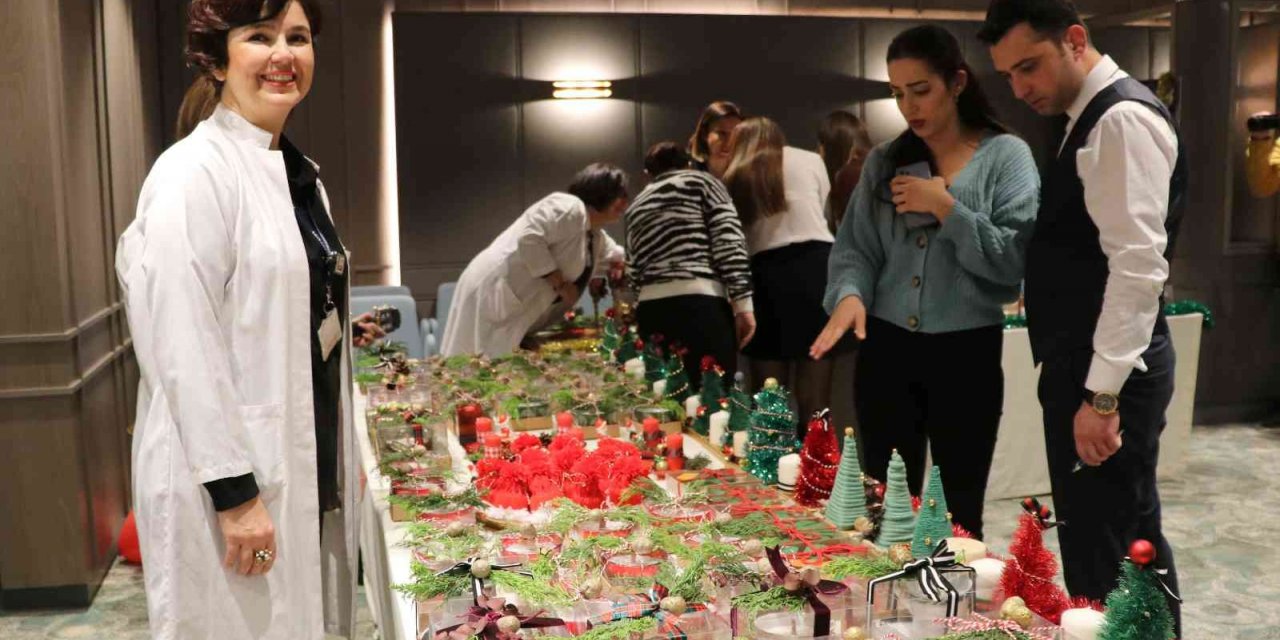 Doktorların el emeği ürünleri öğrencilere burs olarak gidiyor