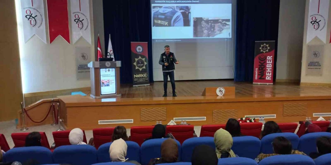 Osmaniye’de üniversite öğrencilerine ’Narko gençlik’ eğitimi