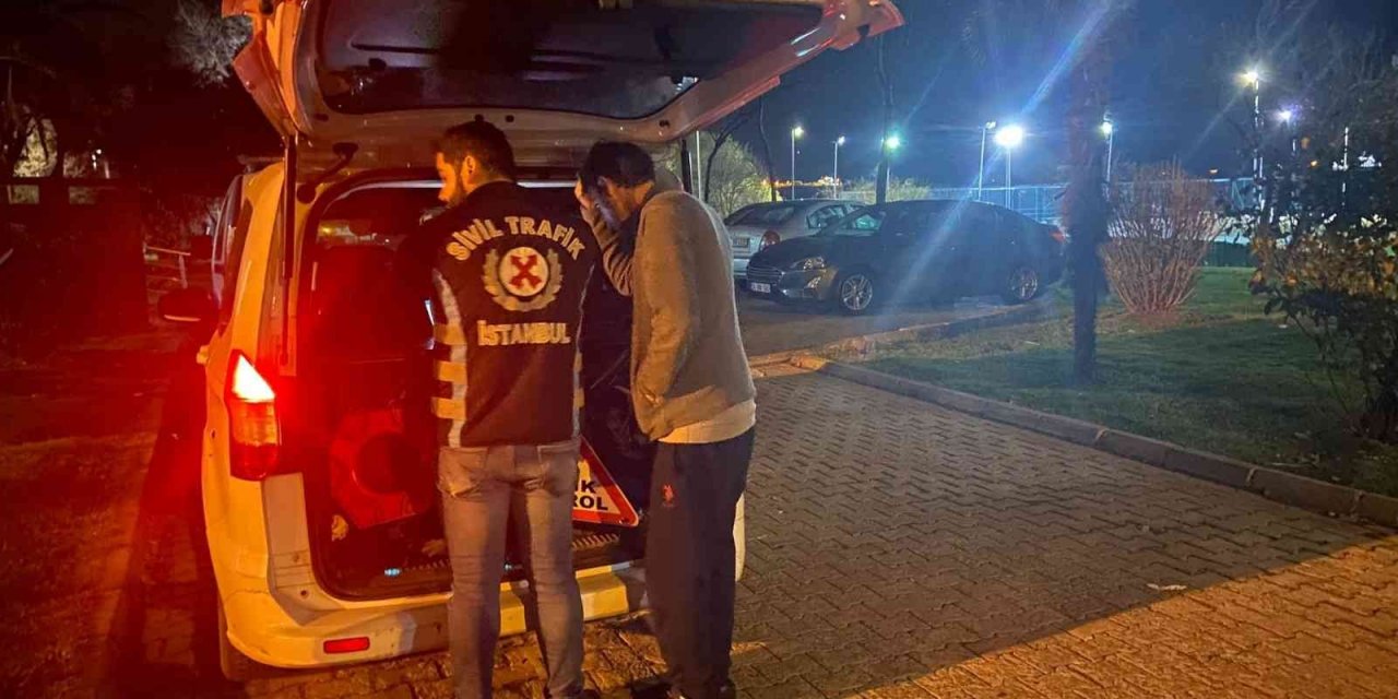 Basın Ekspres yolunda trafiği tehlikeye atan sürücüler yakalandı