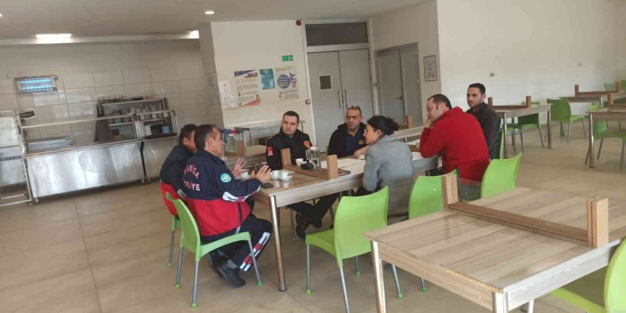 Manisa itfaiyesinden işletmelere güvenlik denetimi