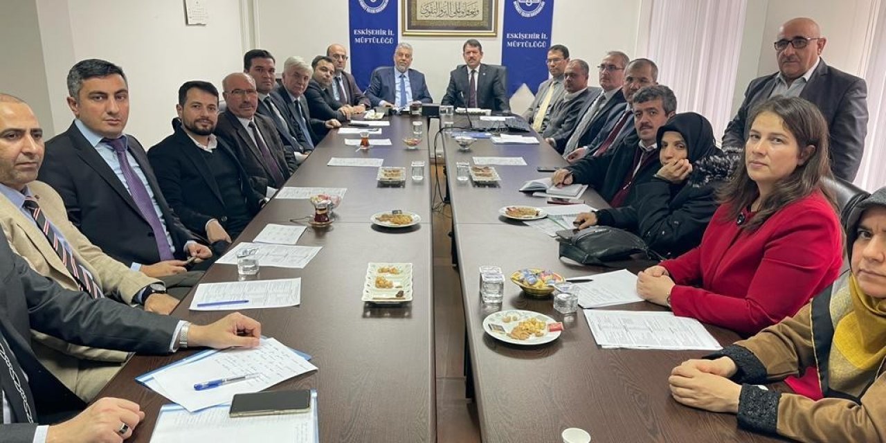 Eskişehir Cumhuriyet Başsavcılığı ve İl Müftülüğü arasında istişare toplantısı