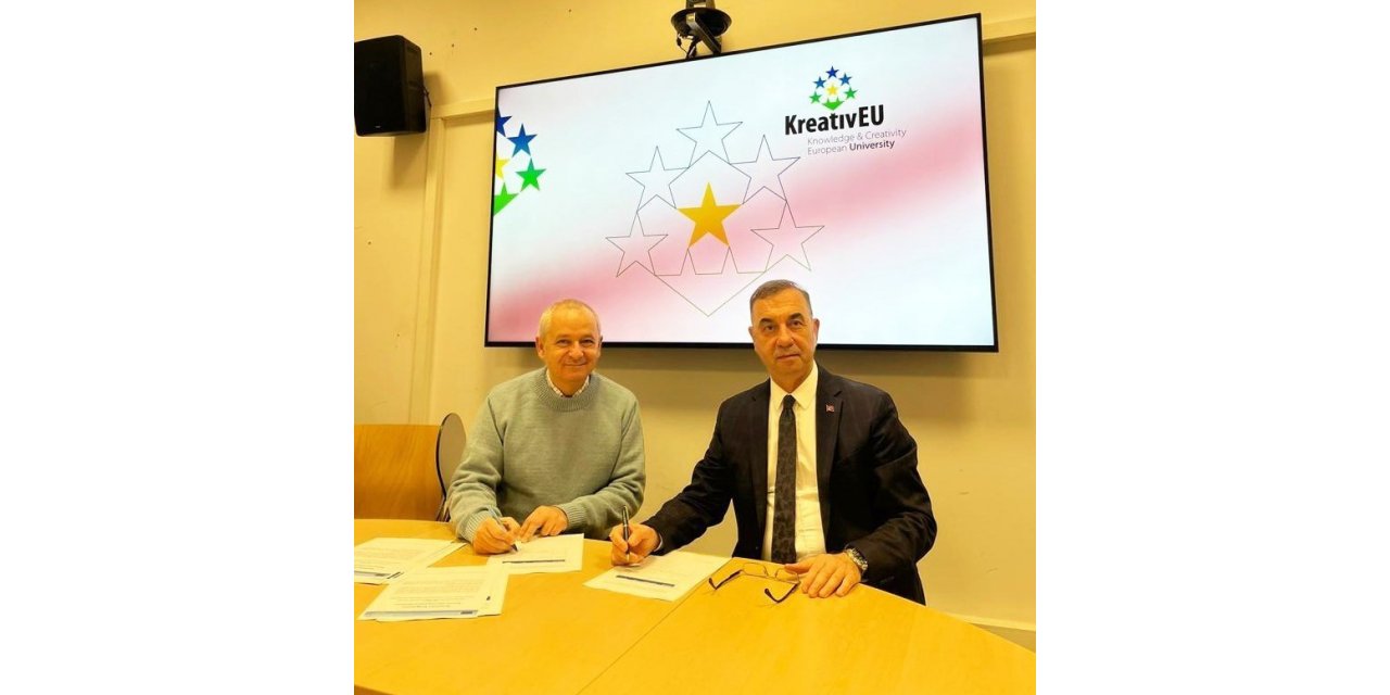 Rektör Tümay, Fransa’da KreativEU proje toplantısına katıldı