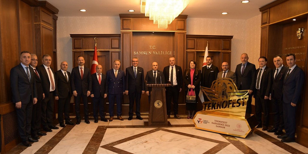 Samsun TSO yönetimine başarılar dilediler