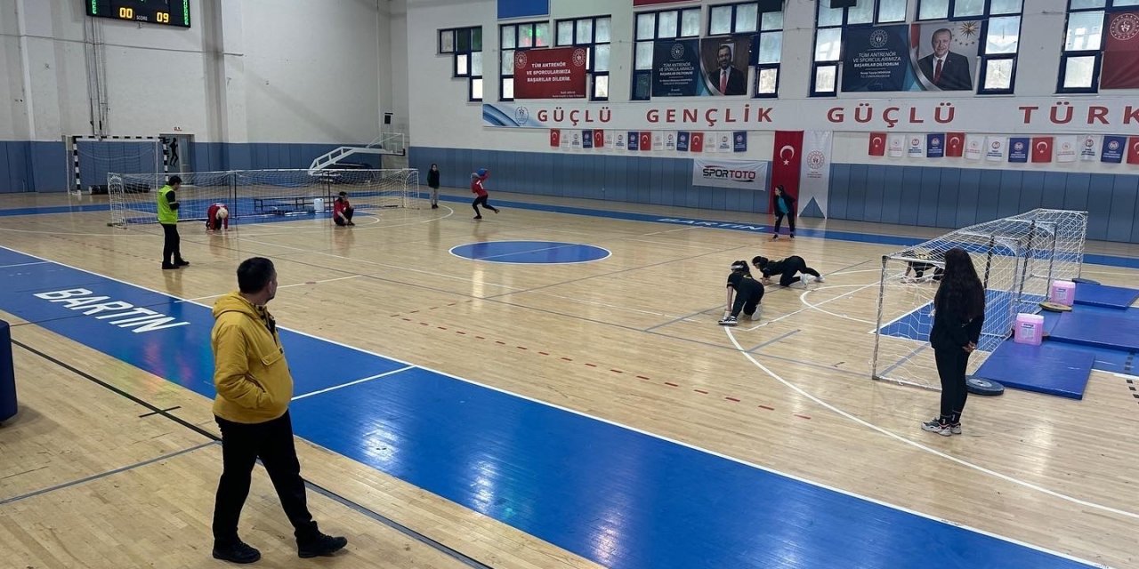 Bartın’da Golbol heyecanı yaşandı