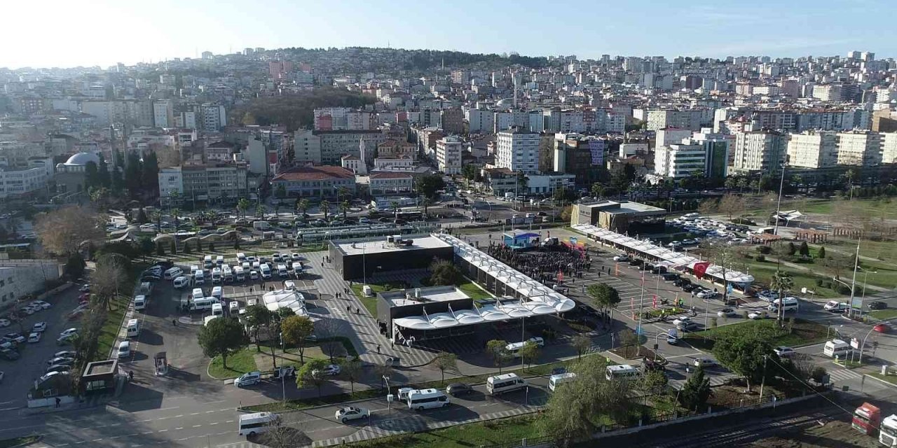 Transfer Merkezi açıldı, ilçe dolmuşları 12 yıl sonra şehre girdi