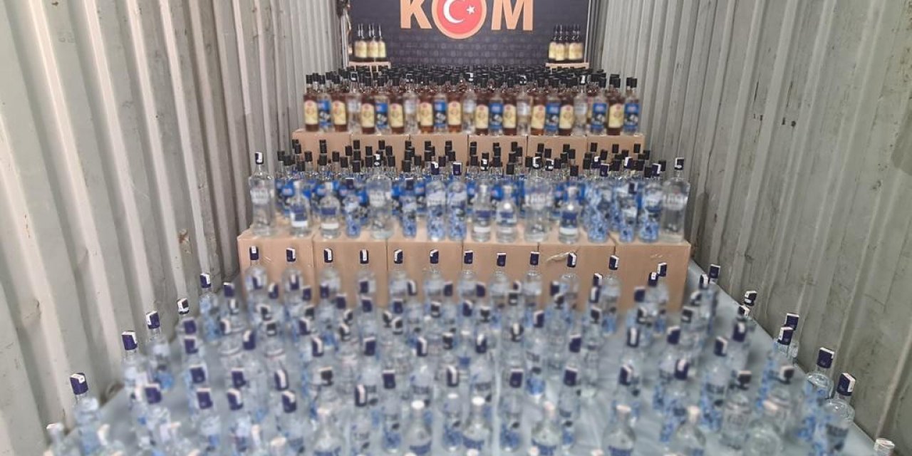 Polisten yılbaşı öncesi kaçak içki operasyonu