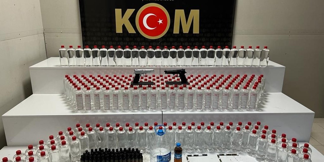 Yılbaşı öncesi sahte içki operasyonu: 5 gözaltı