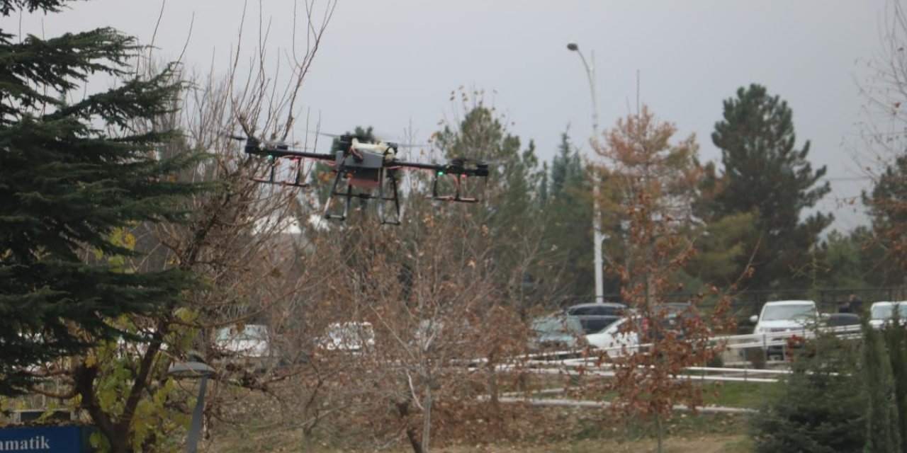 Doğu Anadolu’da tarım alanlarının yüzde 70’i dronlarla ilaçlanıyor