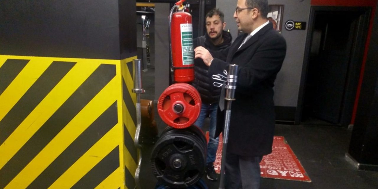 Spor tesislerine denetleme