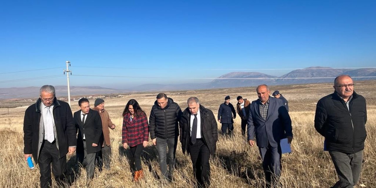 Kaymakam Duru, köylülerin arsa taleplerine kayıtsız kalmadı