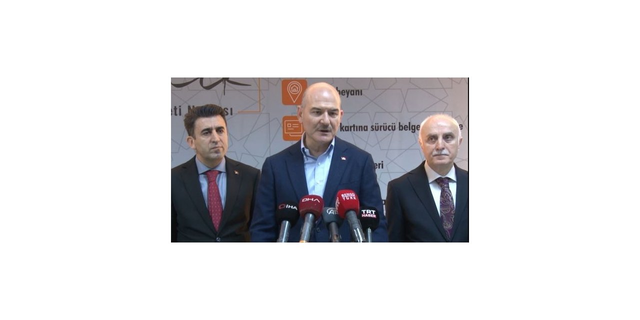 Bakan Soylu: "Bankalarda yeni kimlik olmadan işlem yapılamayacak"