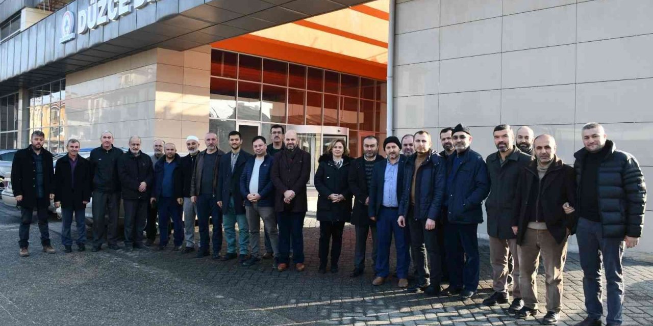 Düzce’nin vizyon projeleri yerinde gördüler