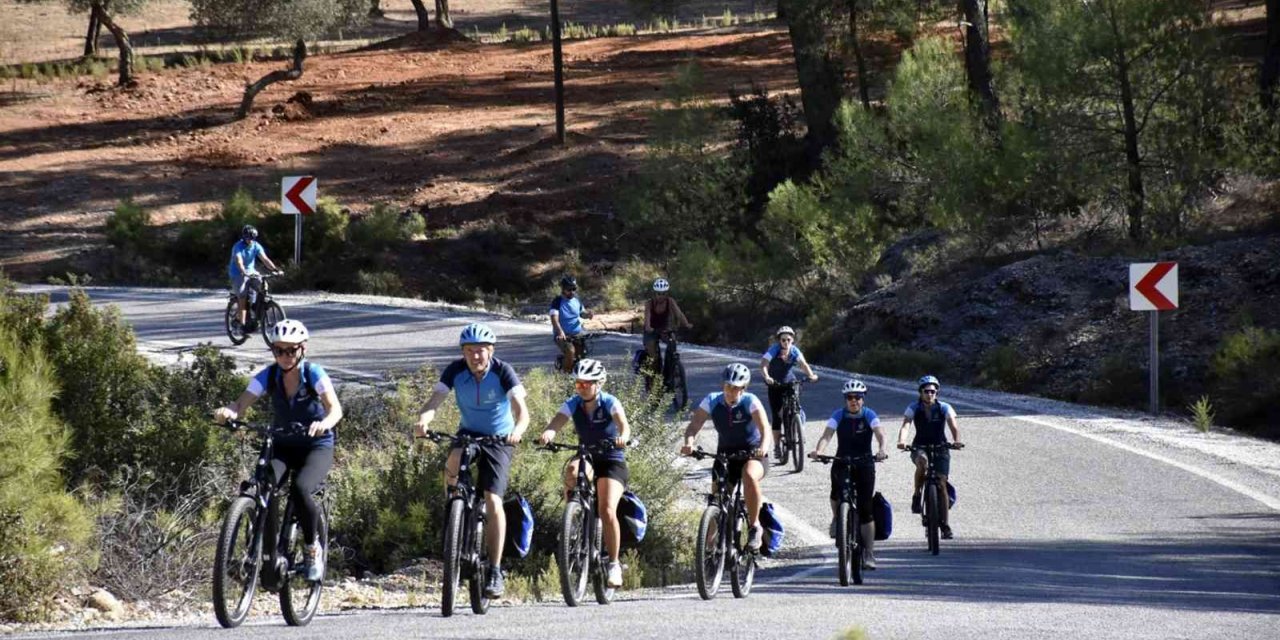 Muğla bisiklet rotaları ile dikkat çekiyor