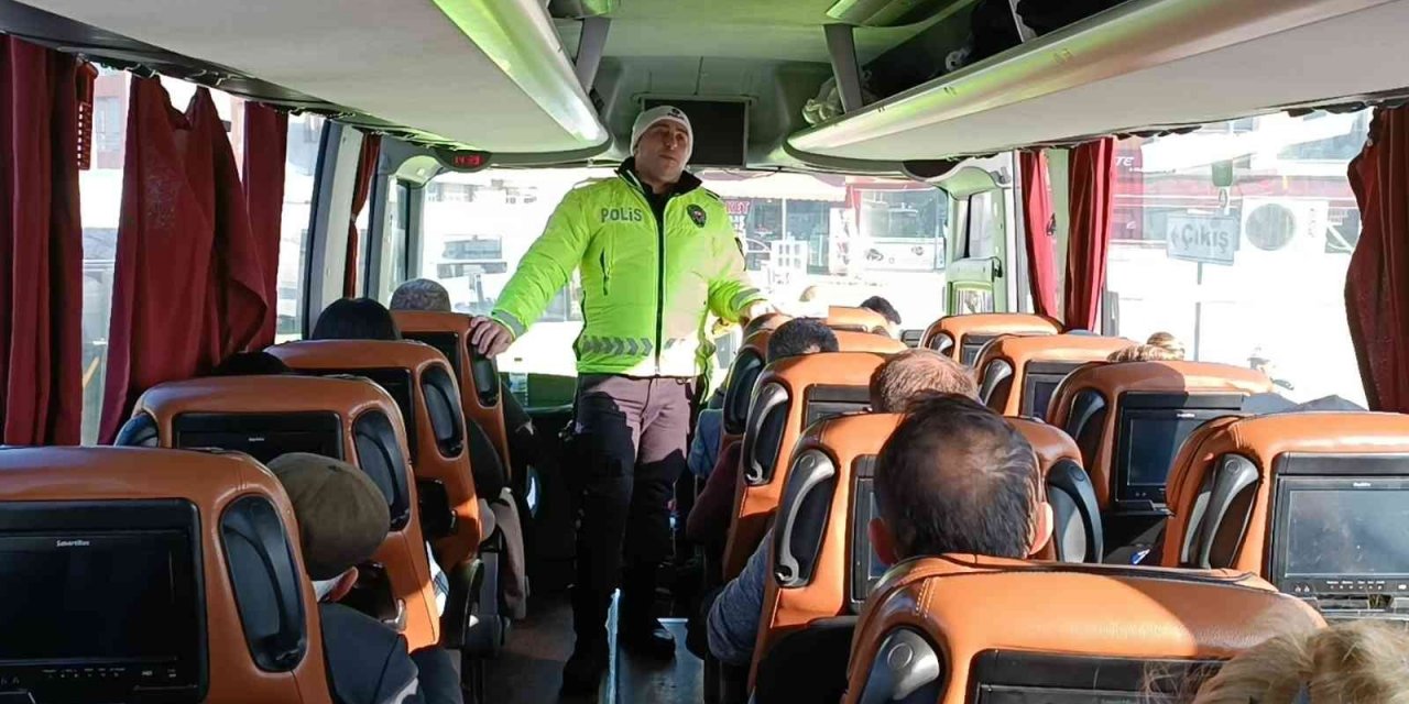 Yeni yıl öncesi terminalde sıkı denetim