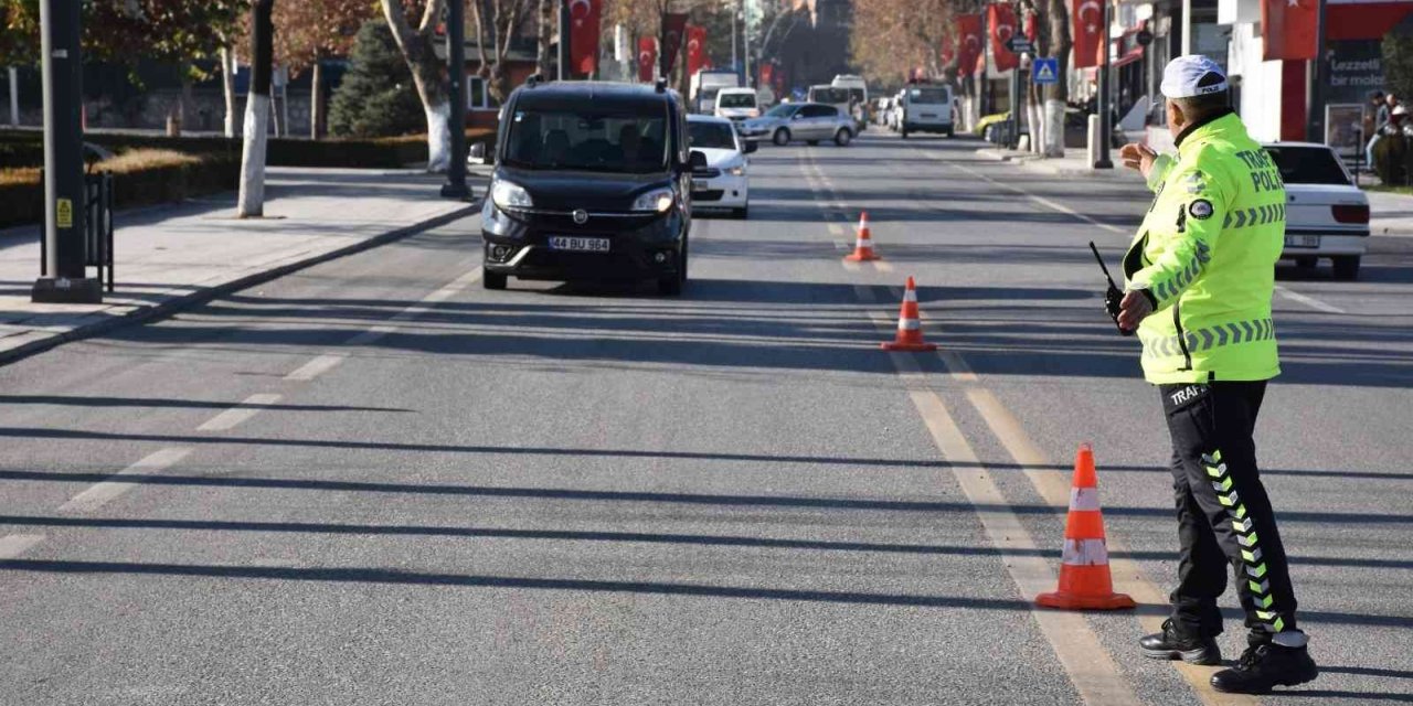 Malatya polisinden yılbaşı teyakkuzu